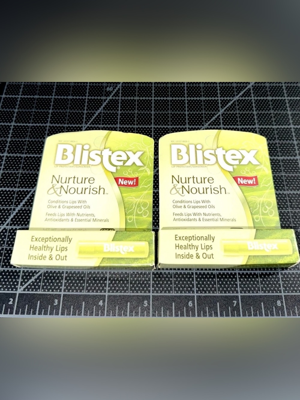 2x Blistex nurture and nourish chapstick. New and Sealed